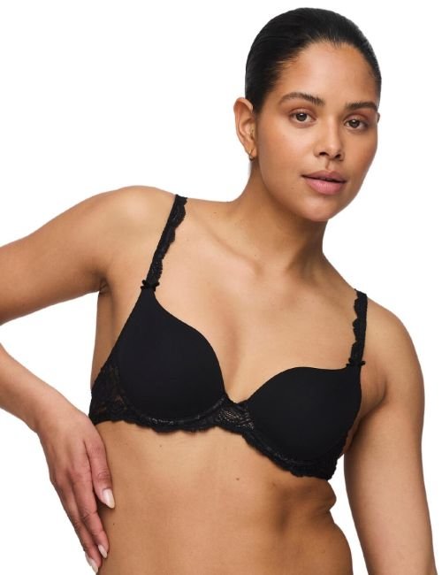 Marie Jo Cyrile Padded Heartshaped Bra - Black