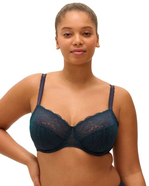 Simone Perele Poeme Full Cup Support Bra - Sapphire