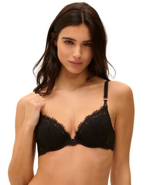 Simone Perele Precieuse Half Cup Bra - Black