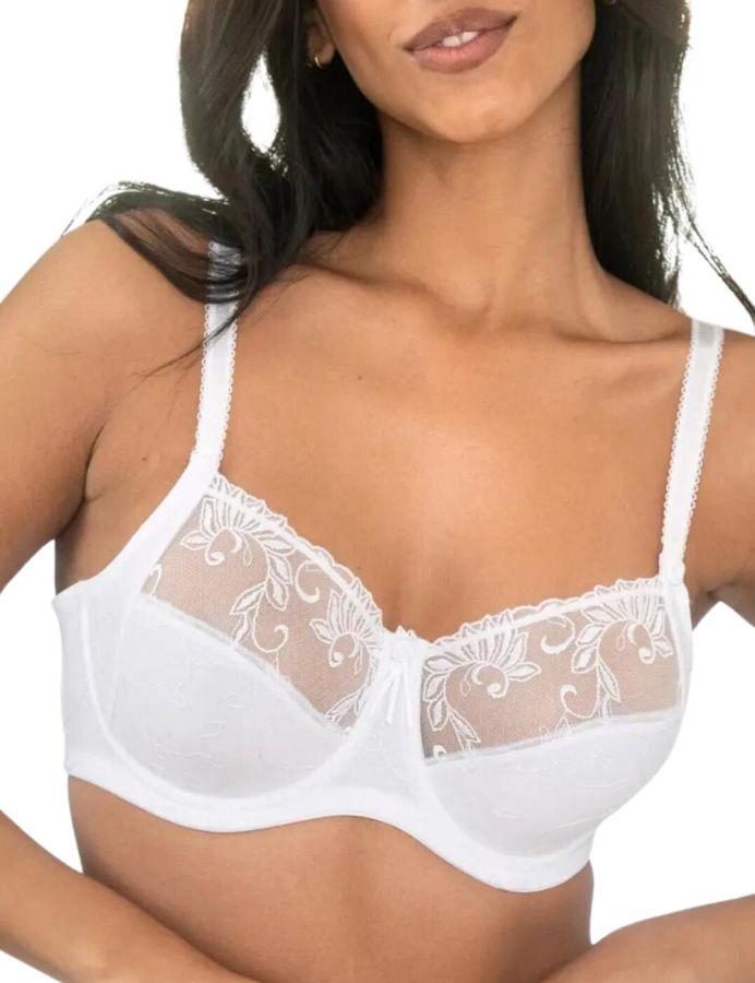 Pour Moi Imogen Rose Full Cup Bra White