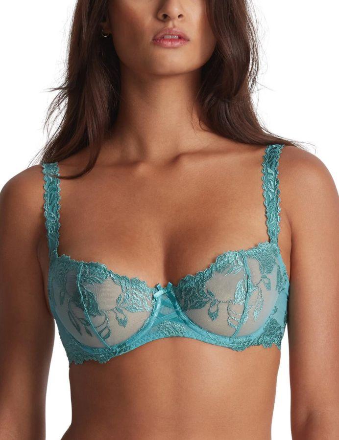 Aubade Softessence Half Cup Bra Aloe Belle Lingerie