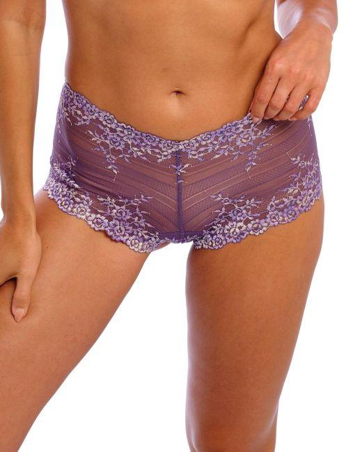 Wacoal Embrace Lace Boy Short - Grape Compote Multi