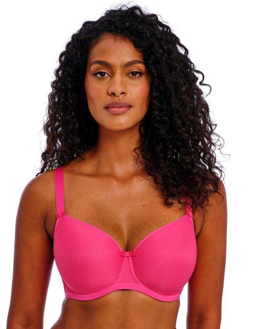 Freya Idol Moulded Balcony Bra - Hot Pink