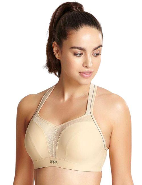 Panache Underwired Ultimate Sports Bra - Latte