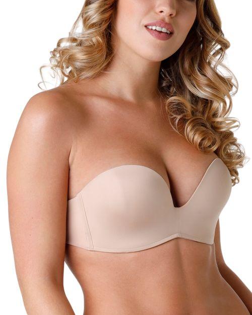 Wonderbra Ultimate Silhouette Strapless Bra - Beige