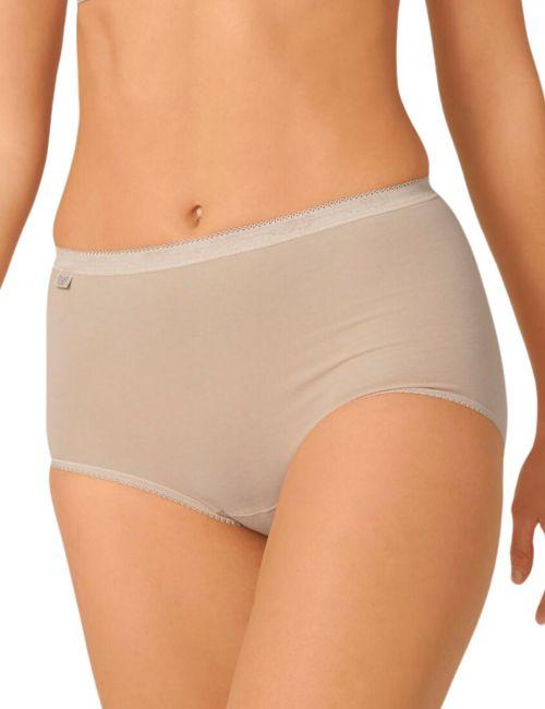 Sloggi Basic+ Maxi Brief 3 Pack - Skin