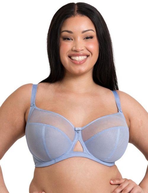 Curvy Kate Victory Side Support Balcony Bra - Periwinkle Blue