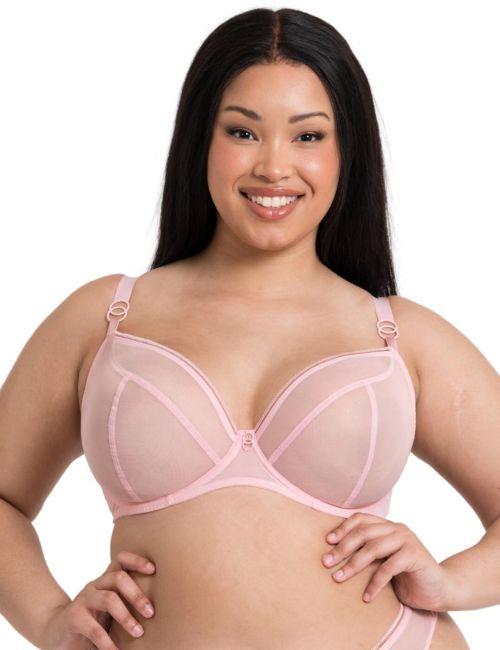 Curvy Kate Lifestyle Plunge Bra - Blush Pink