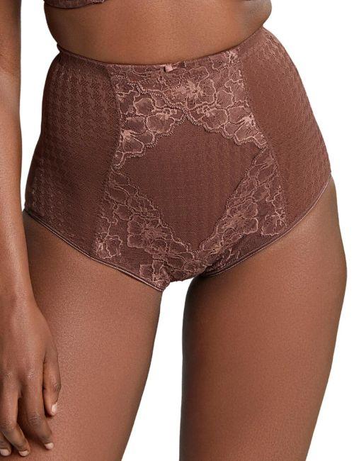 Panache Envy High Waist Shaping Brief - Chestnut