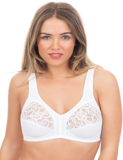 Naturana Functional Soft Cup Bra - White