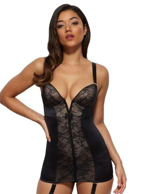 Gossard Retrolution Padded Staylo Slip - Black