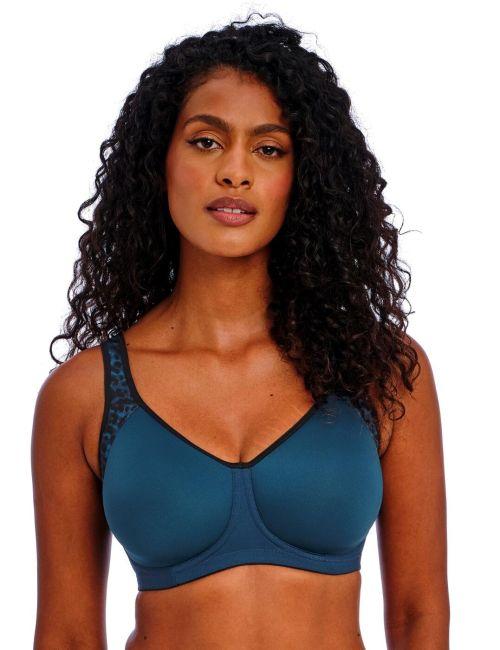 Freya Active Sonic Moulded Sports Bra - Midnight Leopard
