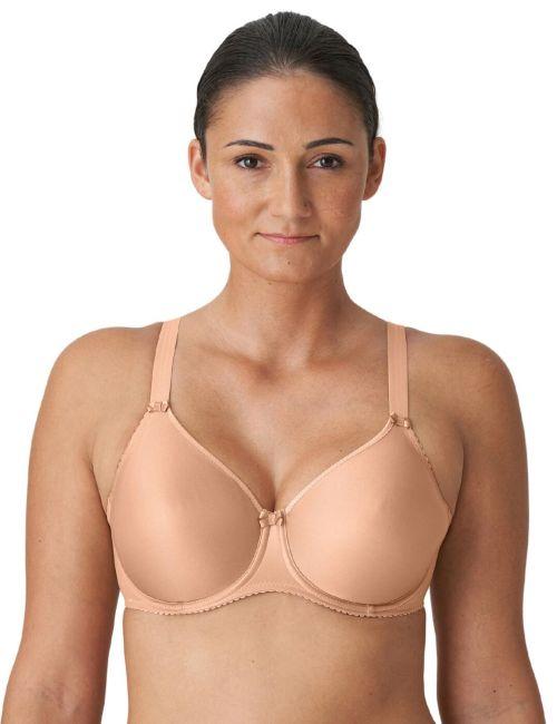 Prima Donna Satin Non Padded Full Cup Bra - Light Tan