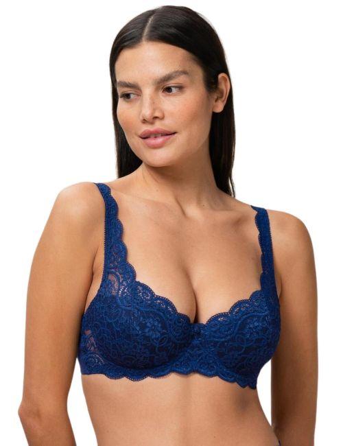 Triumph Amourette 300 Padded Bra - Deep Water Blue