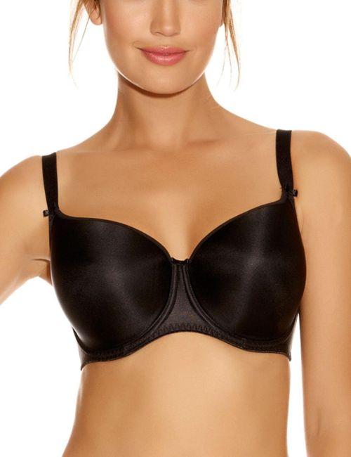 Fantasie Smoothing Moulded T Shirt Bra - Black