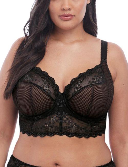 Elomi Charley Underwired Longline Bralette - Black