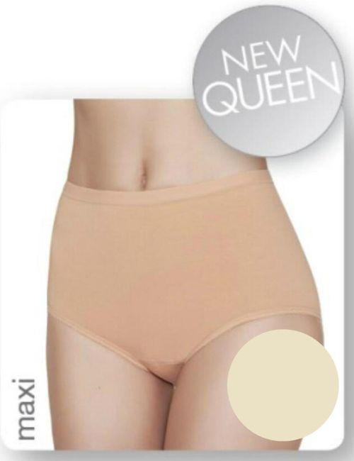 Janira Essential Maxi Queen Brief 2 Pack - Nacre