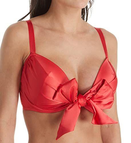 Pour Moi All Wrapped Up Front Fastening Bra - Red