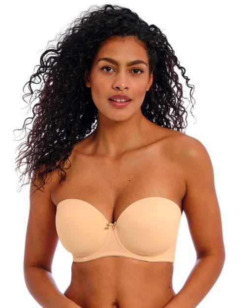 Freya Deco Moulded Strapless Bra - Nude