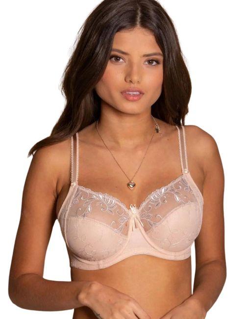 Pour Moi Imogen Rose Full Cup Bra - Latte