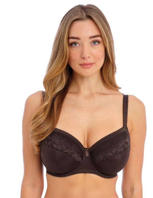 Fantasie Illusion Side Support Bra - Chocolate