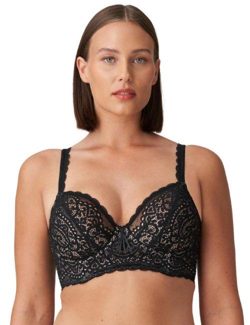 Prima Donna Twist I Do Plunge Longline Bra - Black
