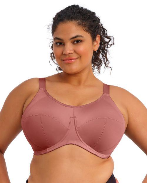 Elomi Active Energise Sports Bra - Rosewood