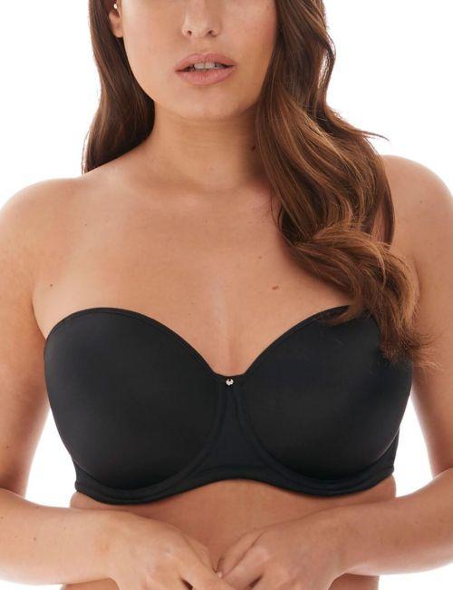 Fantasie Aura Moulded Strapless Bra - Black