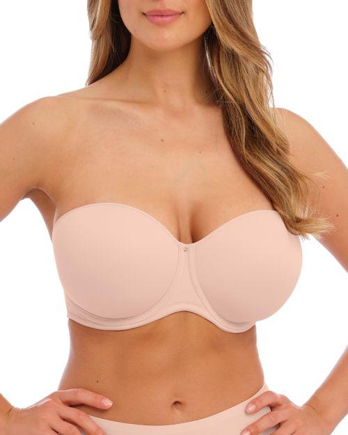 Fantasie Aura Moulded Strapless Bra - Natural Beige