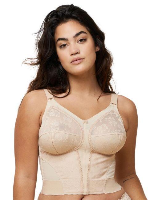 Triumph Doreen Non Wired Longline Bra - Skin