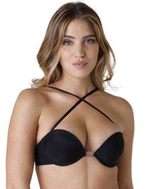 Wonderbra Ultimate Silhouette Plunge Bra - Black