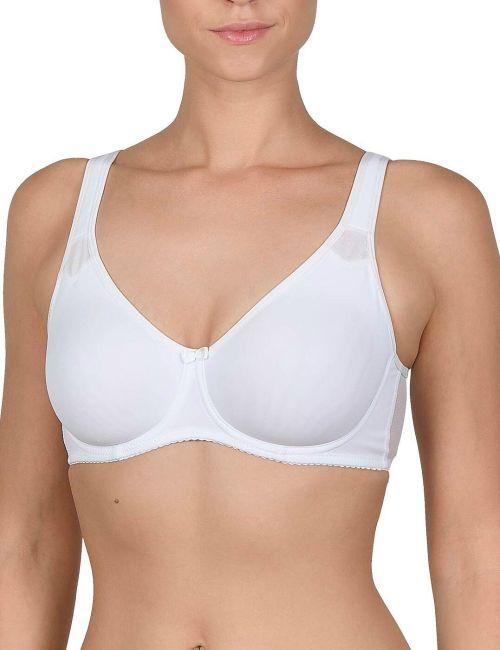 Naturana Moulded Underwired Full Cup Bra - White