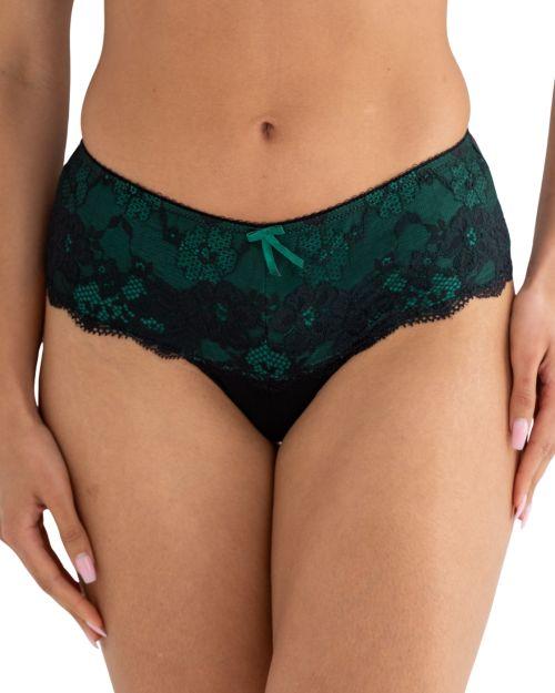 Pour Moi Amour Shorty Brief - Black/Forest