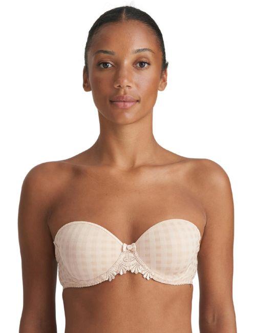 Marie Jo Avero Padded Strapless Bra - Caffe Latte