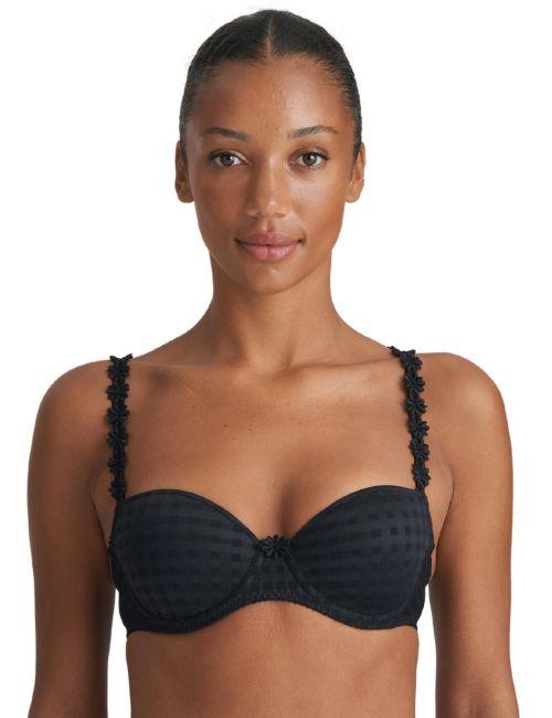 Marie Jo Avero Padded Balcony Bra - Black