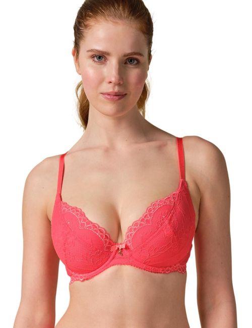 Gossard Superboost Lace Plunge Bra - Sugar Coral