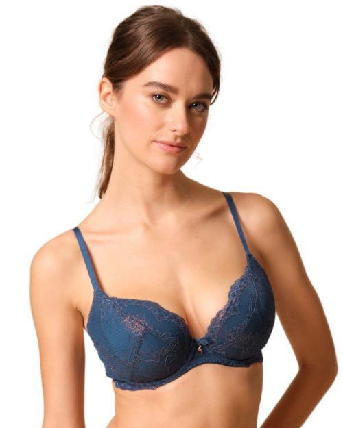 Gossard Superboost Lace Plunge Bra - Deep Teal