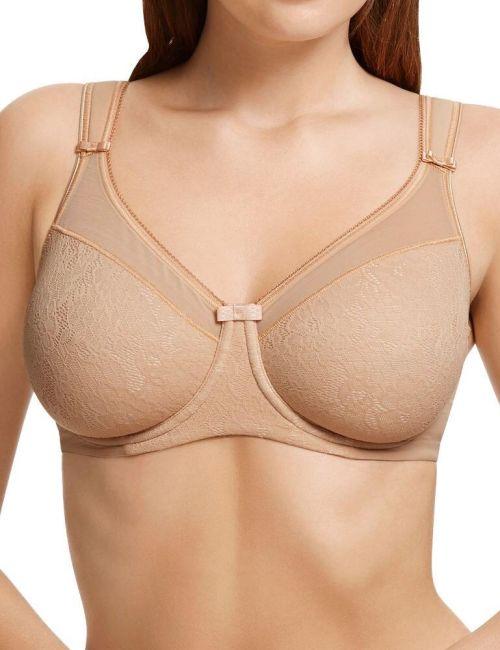 Berlei Beauty Underwired Minimiser Bra - Nude
