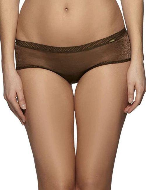 Gossard Glossies Shorty Brief - Rich Brown