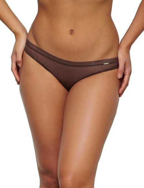 Gossard Glossies Brief - Rich Brown