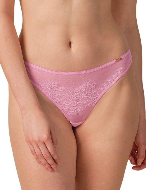 Gossard Glossies Lace Thong - Sweet Lilac