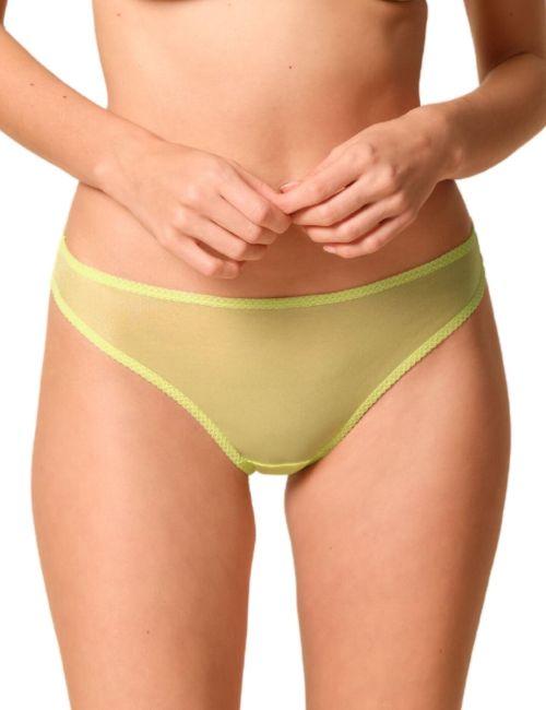 Gossard Glossies Thong - Sunny Lime