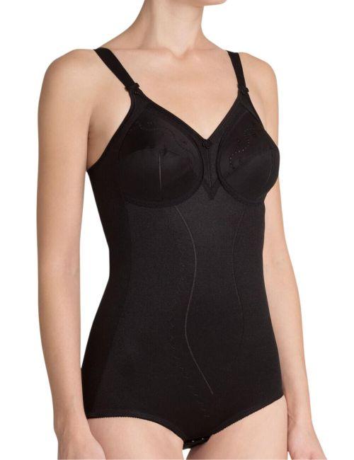 Triumph Doreen + Cotton Bodysuit - Black