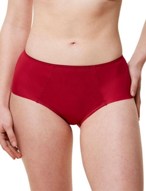 Triumph Essential Minimiser Hipster Brief - Deep Crimson