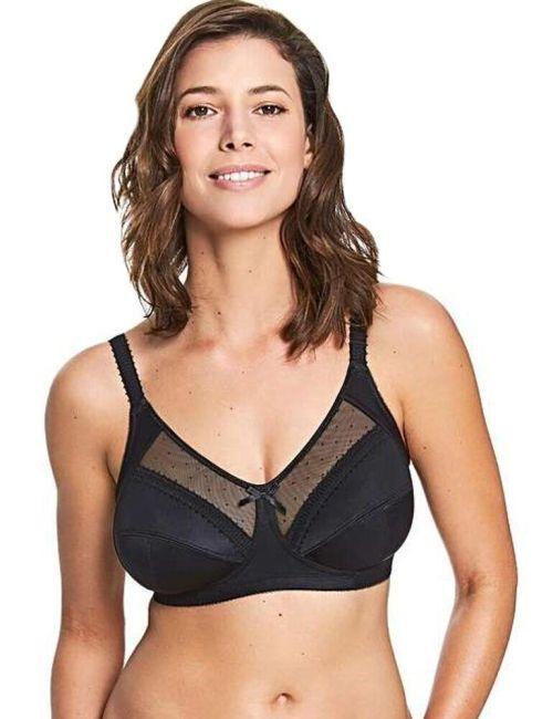 Royce Charlotte Non Wired Support Bra - Black