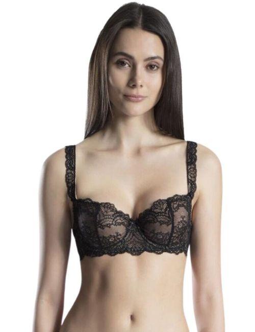 Aubade Danse Des Sens Half Cup Bra - Black Aubade Danse Des Sens Half Cup Bra - Black