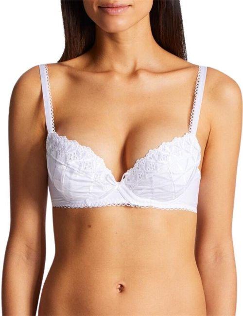 Aubade Bahia Et Moi Plunge Bra - White