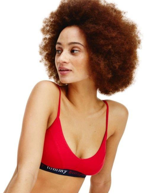 Tommy Hilfiger TH Classic Bralette - Tango Red Tommy Hilfiger TH Classic Bralette - Tango Red