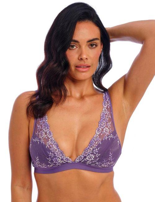 Wacoal Embrace Lace Soft Cup Bra - Grape Compote Multi