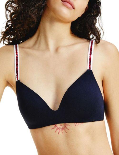 Tommy Hilfiger TH Nature Tech Triangle Bra - Desert Sky Tommy Hilfiger TH Nature Tech Triangle Bra - Desert Sky